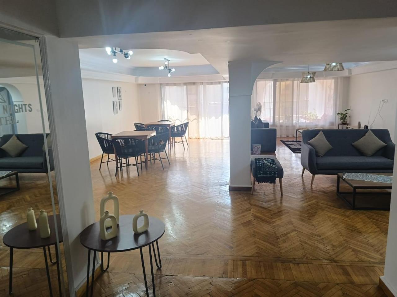 Pyramids Nights Hostel Kafret el-Gabal 외부 사진